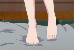 动漫美女的脚,探寻美足艺术之美